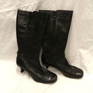 Nine & Co. Black Heeled Boots